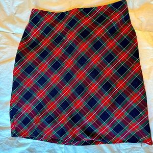 Plaid vintage mini-skirt 🤓💋